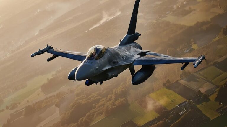Romanian F-16 Shoots Down Drone, First for NATO Ally Amid Escalating Eastern Flank Tensions