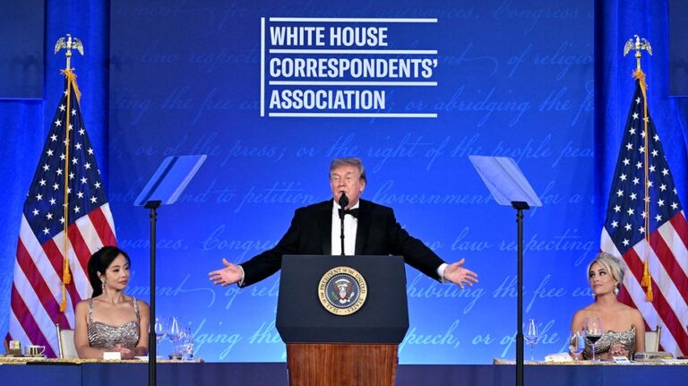 Trump Returns to WHCA Dinner, Trades Fiery Speech for Gracious, Yet Still Sharp, Remarks Post-Assassination Attempt